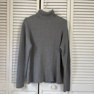 Vintage Ralph Lauren Polo Jeans Heather Gray Sweater